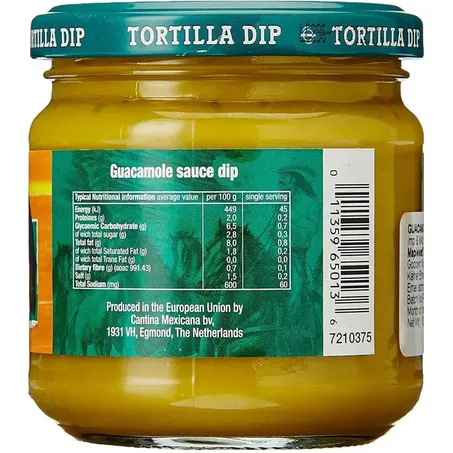Molho Guacamole Dip Cantina Mexicana 190g 360-1