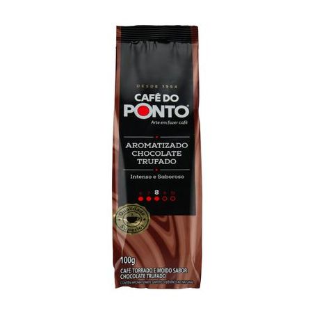 Café Do Ponto Aromatizado Chocolate Trufado Pouch 100G