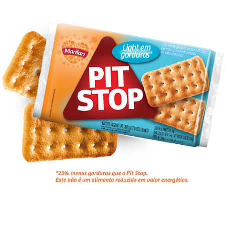 BISCOITO MARILAN PIT STOP 144G LIGHT