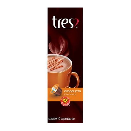 Cápsula três corações caramello 105g