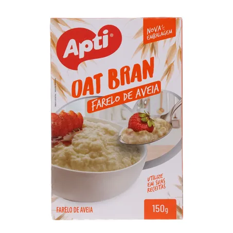 Farelo de Aveia Apti Oat Bran Caixa 150gr