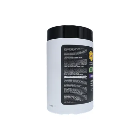 Creme de Tratamento + Creme de Pentear Vinilady Preto Absoluto Pote 900gr 360-25