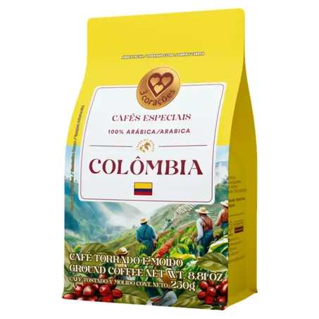 Cafe tor 3 coracoes 250g colombia