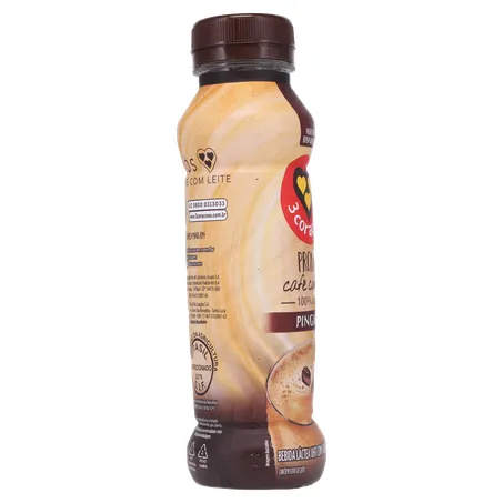 BEBIDA LACTEA 3 CORAÇÕES PINGADO 260ML 360-29