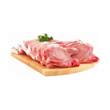 Bisteca Suina Copa Com Couro Bandeja Kg 