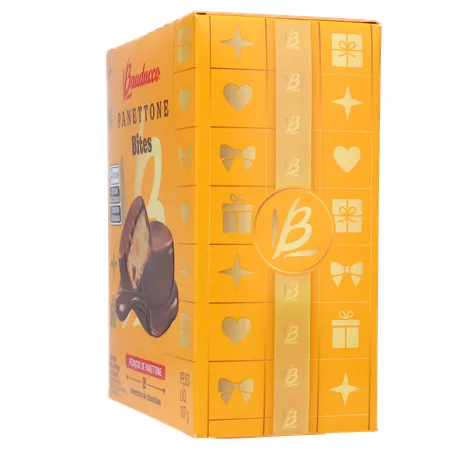 PANETTONE MINI BAUDUCCO PEDAC PANETTONE BITES 107G 360-7