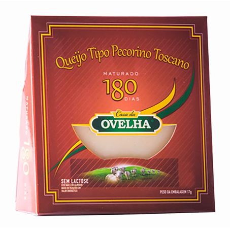 Queijo pecorino 180 dia casa ovelha 100g