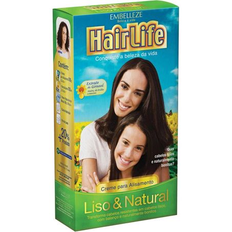 ALISANTE HAIRLIFE 180G LISO E NATURAL MANTEIGA KARITE