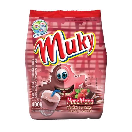 ACHOCOLATADO MUKY NAPOLITANO SACHÊ 400G