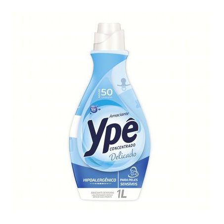 Amaciante roupa ype delicado conc 1l