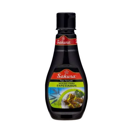 Molho para Espetinhos Sakura Teriyaki Frasco 210gr