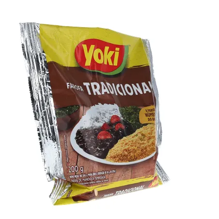 FAROFA PRONTA DE MANDIOCA YOKI PACOTE 200G 360-31