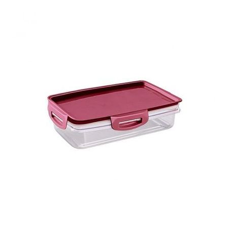 POTE PLASUTIL TRAVA MAIS 1.1LT HERMETICO RET.VERMELHO