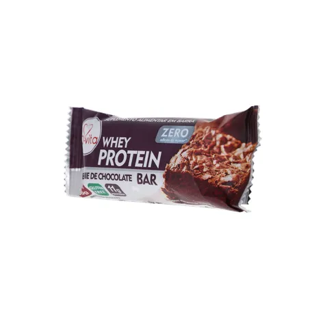 BARRA WHEY PROTEIN Q-VITA BROWNIE DE CHOCOLATE ZERO ADIÇÃO DE AÇÚCAR 36G 360-4