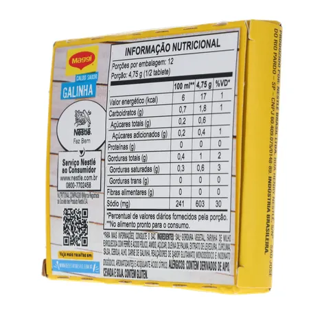 Caldo Maggi Equilibrium Galinha Tablete 57G 360-23