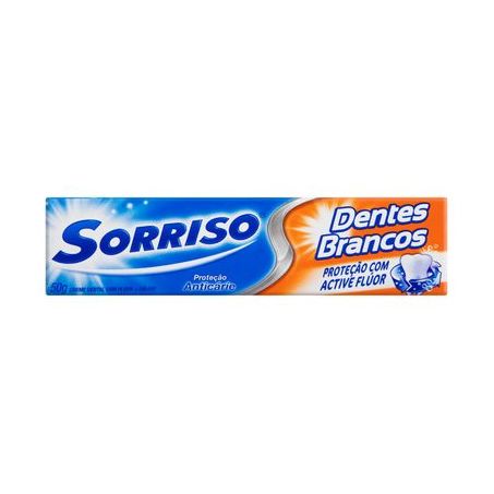 Creme Dental Sorriso Dentes Brancos 50G
