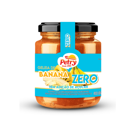 Geleia petry s/acucar banana 250g