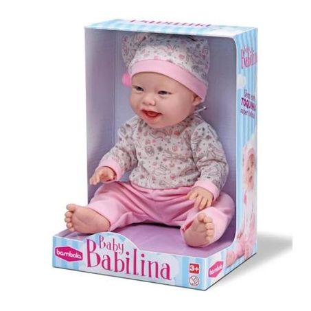Brinquedo baby babilina soninho 638