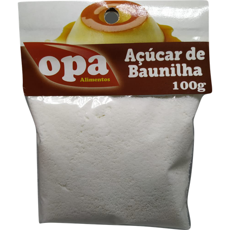 Acucar baunilha opa 100g