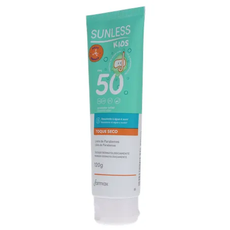 Protetor solar sunless kids fps50 120ml 360-4
