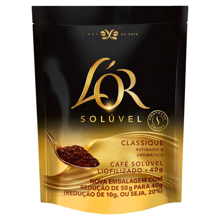 Café Solúvel Lor 40g - Classique - Sachê