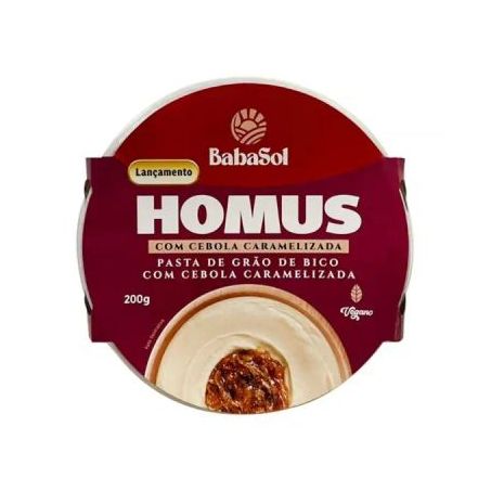 Homus Baba Sol cebola caramelizada 200g