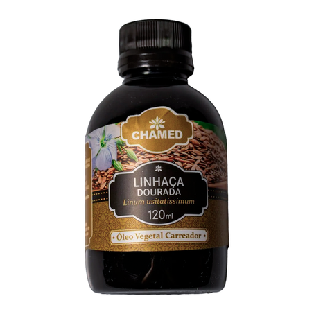 OLEO ESSENCIAL LINHAÇA DOURADA 120ML CHAMED
