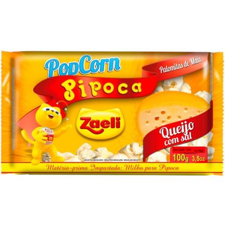 PIPOCA P/MICRO QUEIJO ZAELI 100G