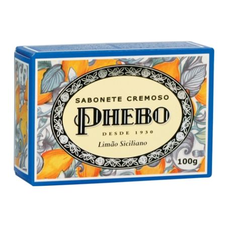 SABONETE CREMOSO PHEBO 100G LIMAO SICILIANO