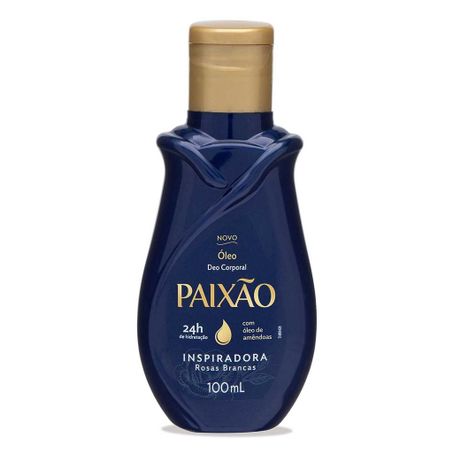 OLEO PERFUMADO PAIXAO IRRESISTIVEL FLOR LIS 100 ML