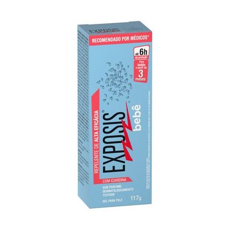 REPELENTE GEL EXPOSIS BEBE 117ML