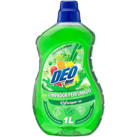 LIMPADOR PERFUMADO 1L REFRESCAR GERÂNIO E MENTA DEOLINE