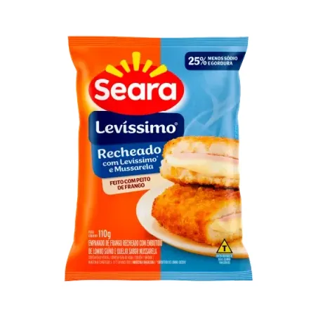 EMPANADO STEAK LEVISSIMO COM QUEIJO SEARA 110G
