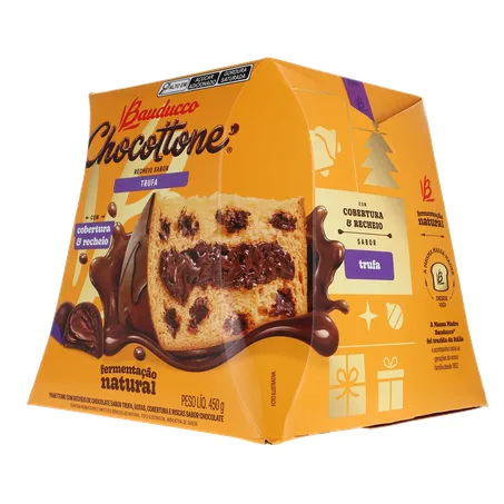 PANETTONE BAUDUCCO CHOCOTTONE TRUFA 500G 360-4