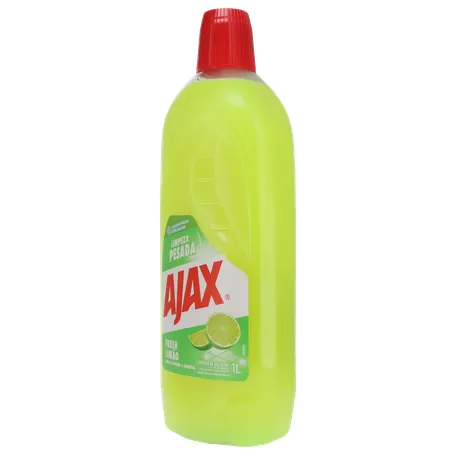 Limpador de Uso Geral Ajax Fresh Limão Limpeza Pesada Frasco 1lt 360-4