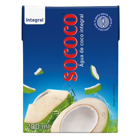 ÁGUA DE COCO INTEGRAL SOCOCO