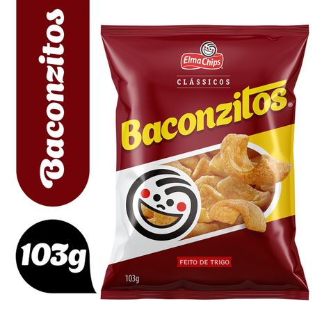 SALGADINHO DE TRIGO ELMA CHIPS BACONZITOS CLÁSSICOS