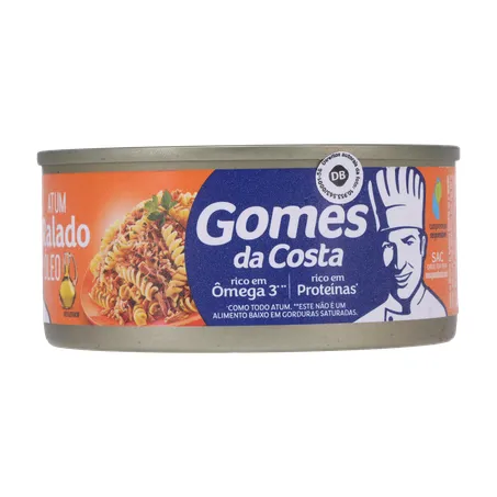 Atum Ralado Gomes Da Costa Óleo 170g 360-9