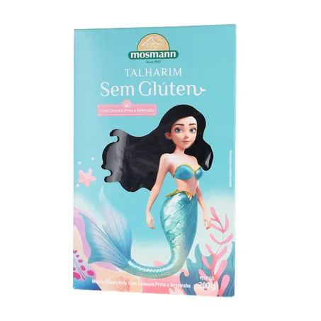Massa mosmann talharim sereia cenoura/beterraba 200g 360-1