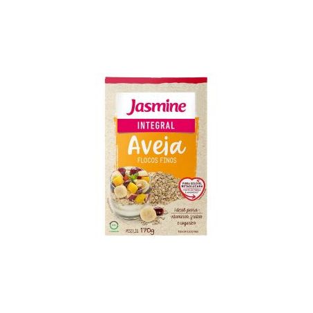 Aveia jasmine 170g flocos finos