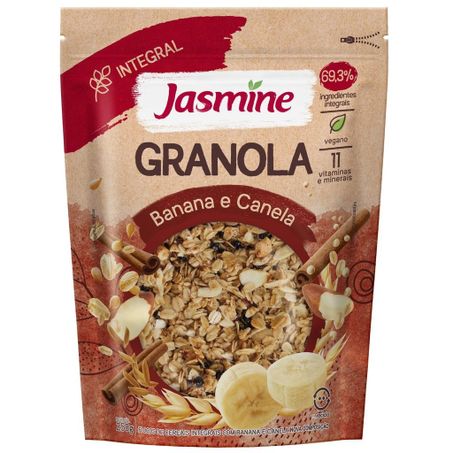 Granola jasmine 250g int banana/canela