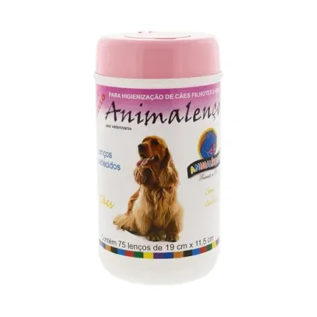 Lenço Umed Animalenco 75un Femeas 
