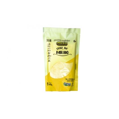Fuba De Milho Ecobio Orgãnico 400G