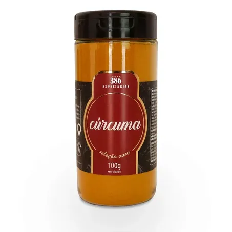 Curcuma Pó 386 Especiarias 100g