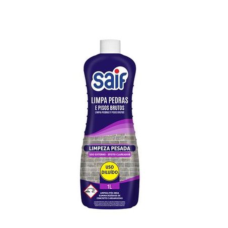 Limpa pedras e pisos saif 1l