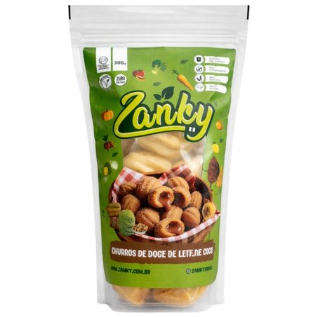 CHURROS DOCE DE LEITE DE COCO 300G - ZANKY