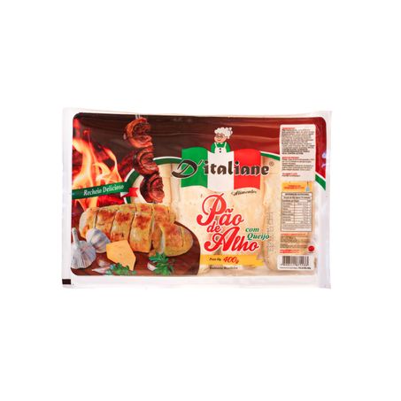 PAO DE ALHO DITALIANE 400GR QUEIJO