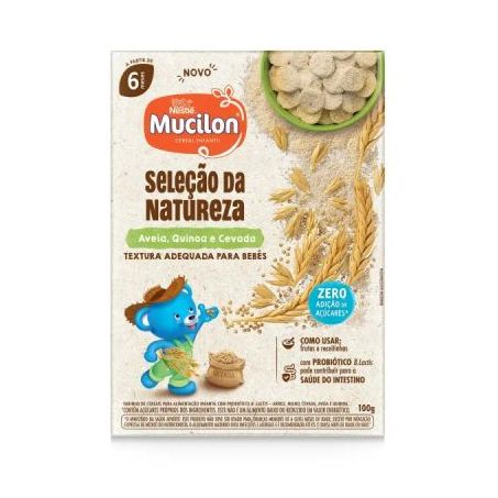 Mucilon nestle aveia&quinoa&cevada 100g