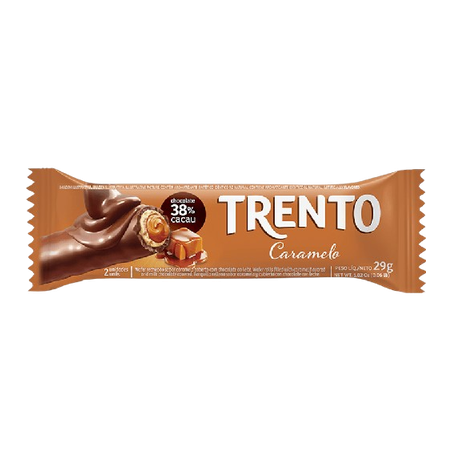 CHOCOLATE WAFER CARAMELO TRENTO 29 G              