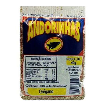 Oregano Andorinhas 40g 